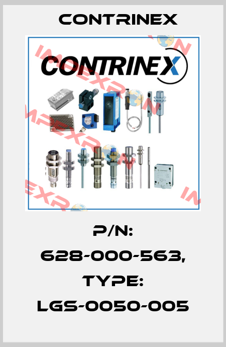 p/n: 628-000-563, Type: LGS-0050-005 Contrinex