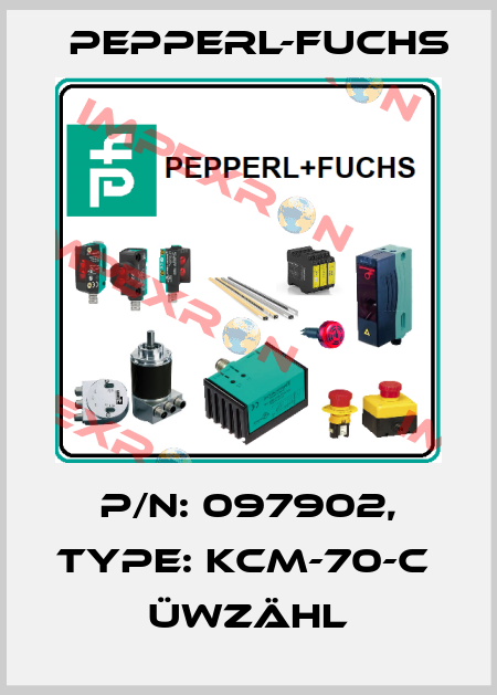 p/n: 097902, Type: KCM-70-C                ÜWZähl Pepperl-Fuchs
