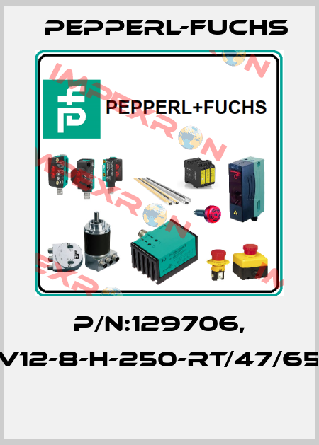 P/N:129706, Type:MLV12-8-H-250-RT/47/65b/92/134  Pepperl-Fuchs