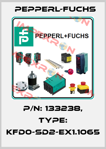 P/N: 133238, Type: KFD0-SD2-EX1.1065 Pepperl-Fuchs