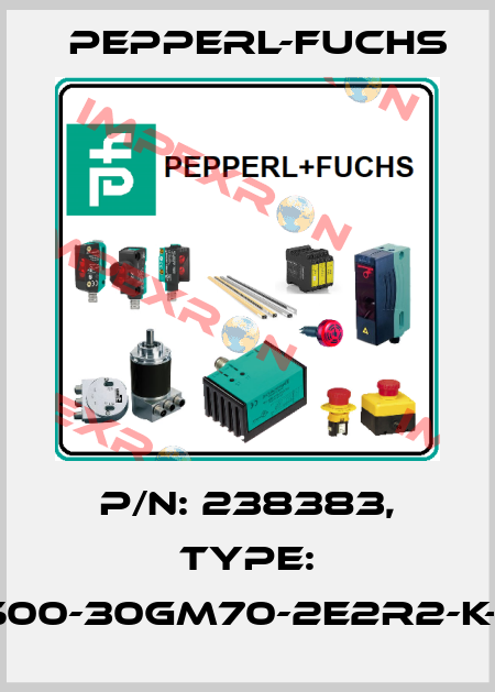 p/n: 238383, Type: UC500-30GM70-2E2R2-K-V15 Pepperl-Fuchs