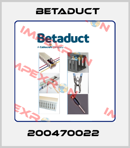 200470022  Betaduct