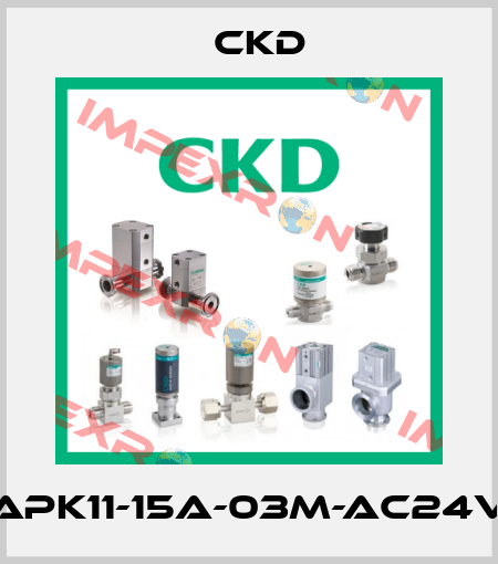 APK11-15A-03M-AC24V Ckd