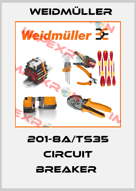 201-8A/TS35 CIRCUIT BREAKER  Weidmüller