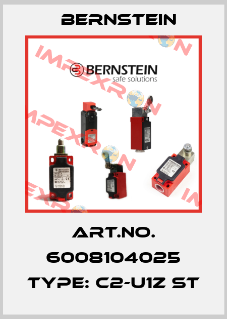 Art.No. 6008104025 Type: C2-U1Z ST Bernstein