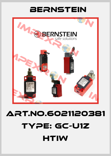 Art.No.6021120381 Type: GC-U1Z HTIW Bernstein