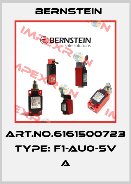 Art.No.6161500723 Type: F1-AU0-5V                    A Bernstein