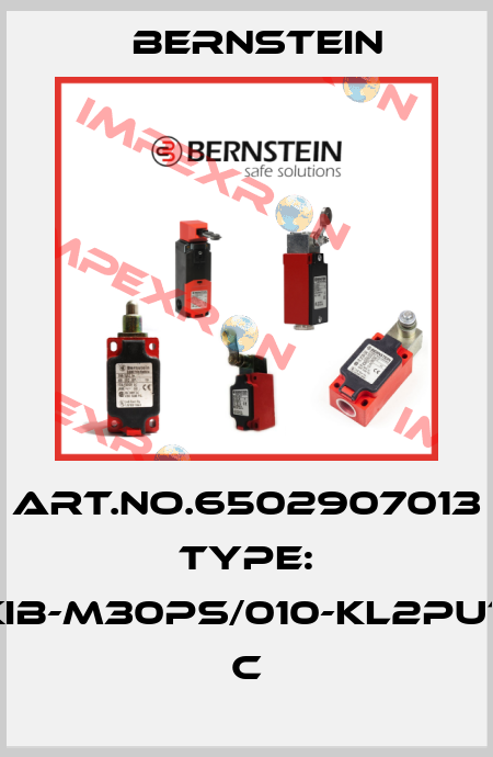 Art.No.6502907013 Type: KIB-M30PS/010-KL2PUT         C Bernstein