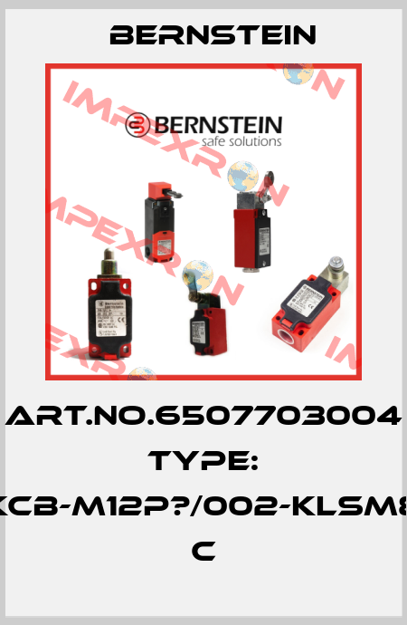 Art.No.6507703004 Type: KCB-M12P?/002-KLSM8          C Bernstein