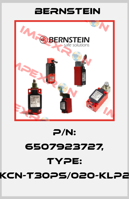 p/n: 6507923727, Type: KCN-T30PS/020-KLP2 Bernstein
