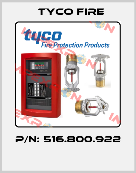 p/n: 516.800.922  Tyco Fire