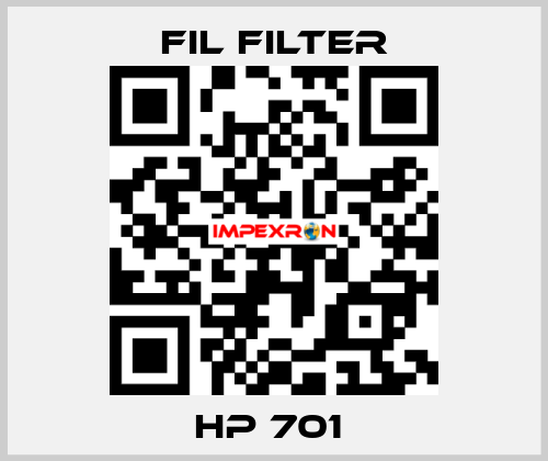 HP 701  Fil Filter