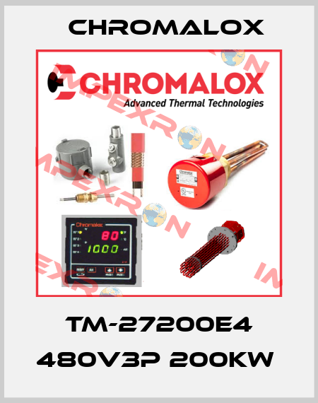 TM-27200E4 480V3P 200KW  Chromalox