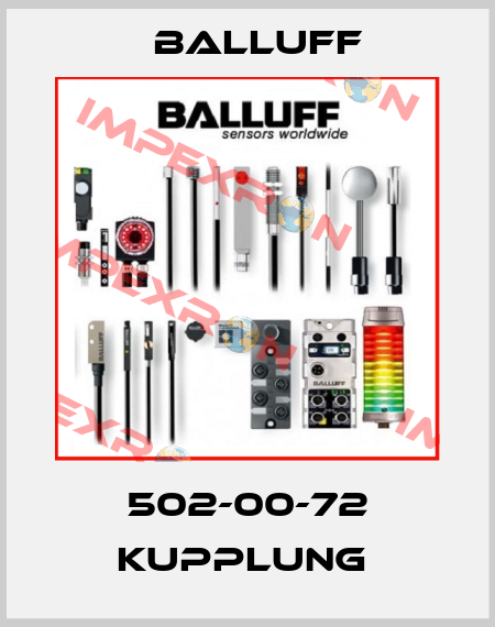 502-00-72 KUPPLUNG  Balluff