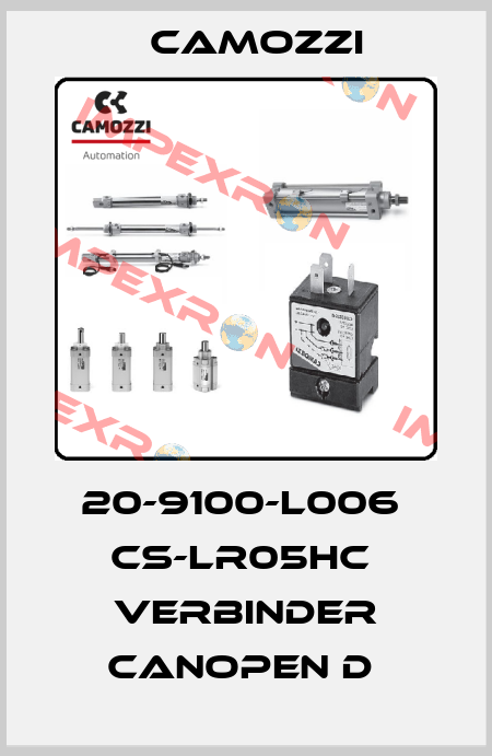 20-9100-L006  CS-LR05HC  VERBINDER CANOPEN D  Camozzi