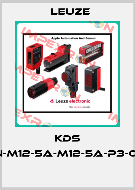 KDS DN-M12-5A-M12-5A-P3-010  Leuze