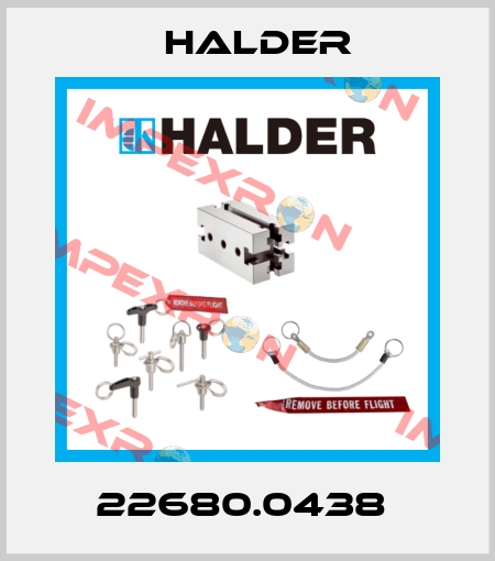 22680.0438  Halder