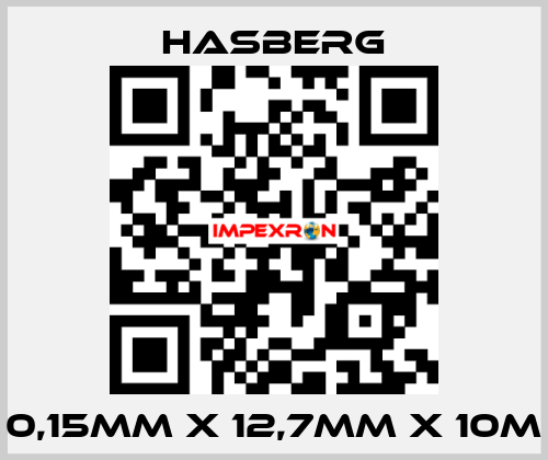 0,15MM X 12,7MM X 10M  Hasberg