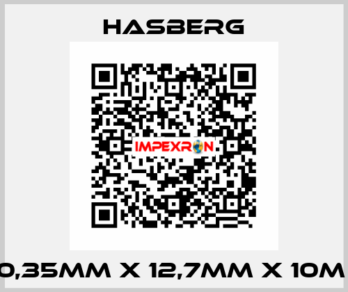 0,35MM X 12,7MM X 10M  Hasberg