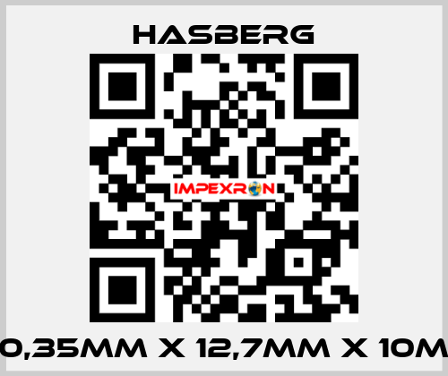 0,35MM X 12,7MM X 10M  Hasberg