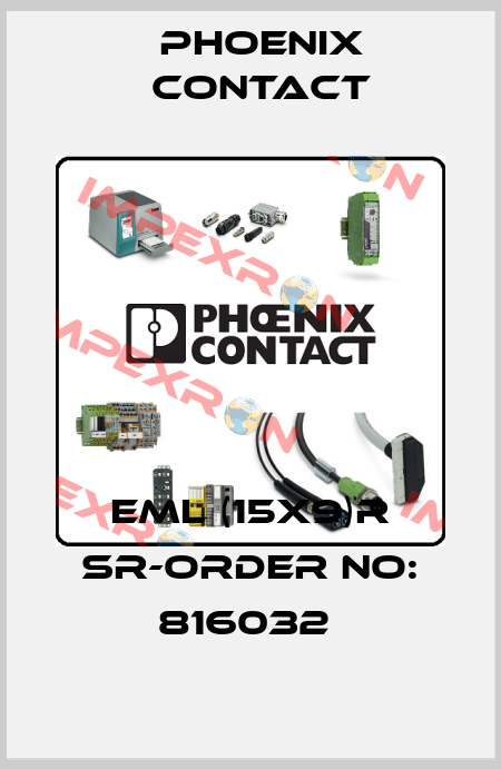 EML (15X9)R SR-ORDER NO: 816032  Phoenix Contact