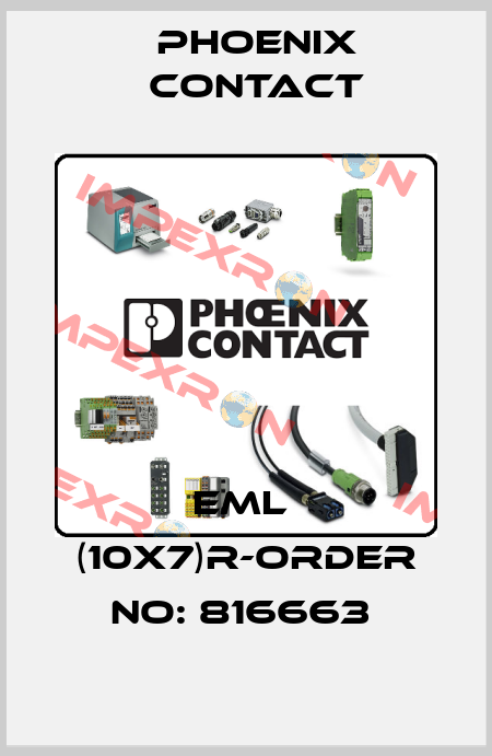 EML  (10X7)R-ORDER NO: 816663  Phoenix Contact