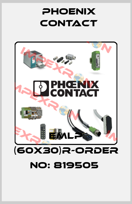 EMLP (60X30)R-ORDER NO: 819505  Phoenix Contact