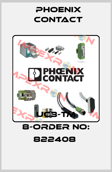 UC3-TM 8-ORDER NO: 822408  Phoenix Contact