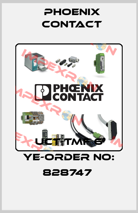 UCT-TMF 6 YE-ORDER NO: 828747  Phoenix Contact