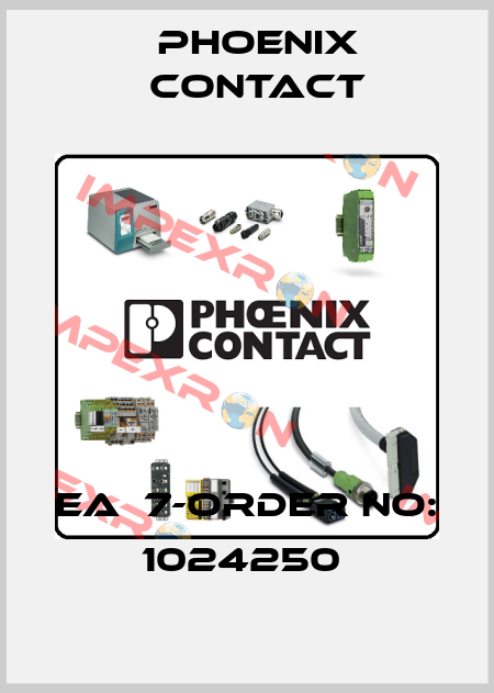 EA  7-ORDER NO: 1024250  Phoenix Contact