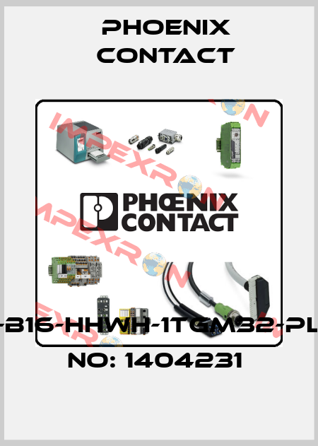 HC-ADV-B16-HHWH-1TGM32-PL-ORDER NO: 1404231  Phoenix Contact