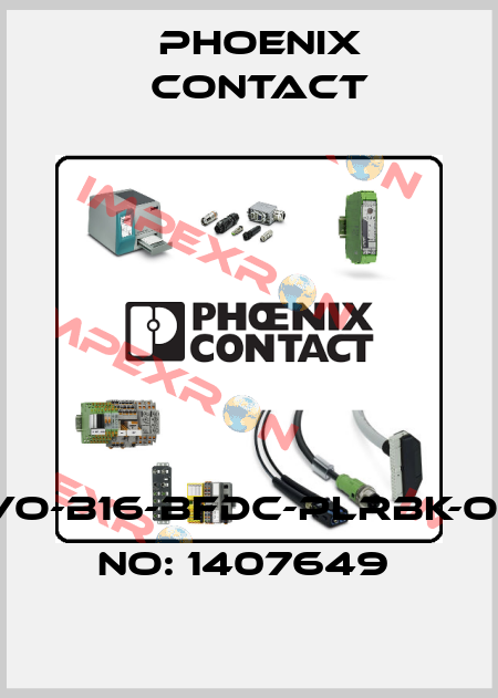 HC-EVO-B16-BFDC-PLRBK-ORDER NO: 1407649  Phoenix Contact