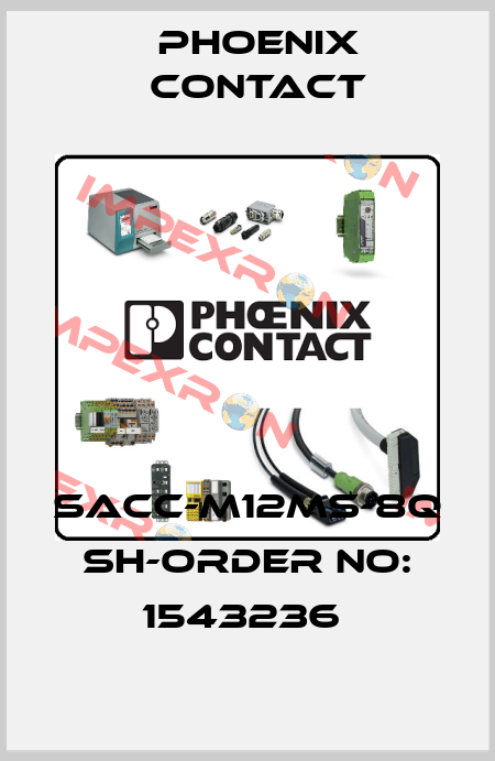 SACC-M12MS-8Q SH-ORDER NO: 1543236  Phoenix Contact