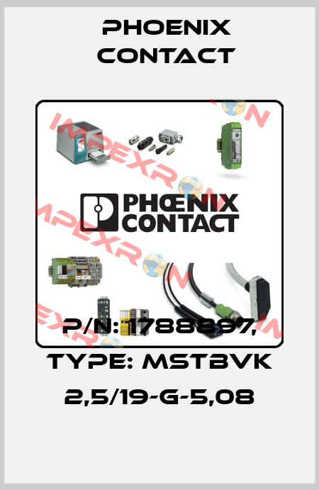 P/N: 1788897, Type: MSTBVK 2,5/19-G-5,08 Phoenix Contact