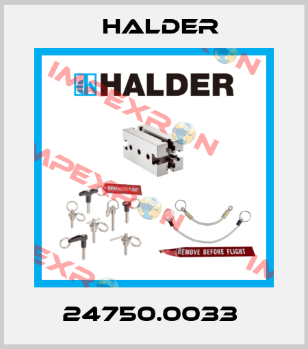 24750.0033  Halder