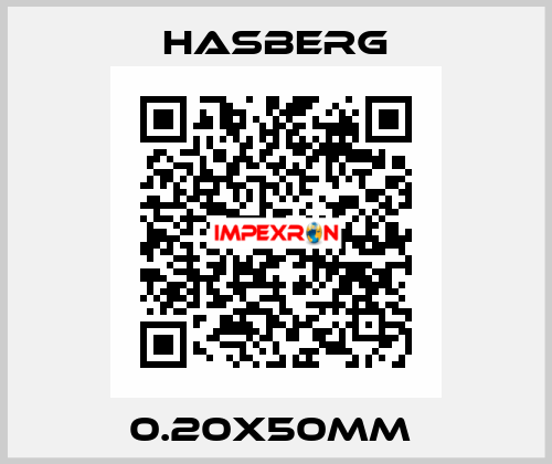 0.20X50MM  Hasberg