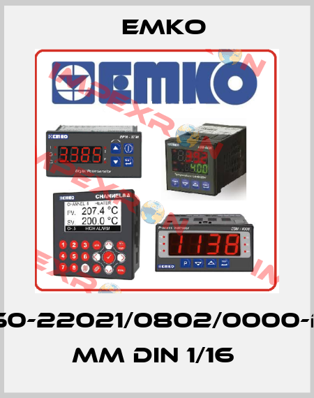 ESM-4450-22021/0802/0000-D:48x48 mm DIN 1/16  EMKO