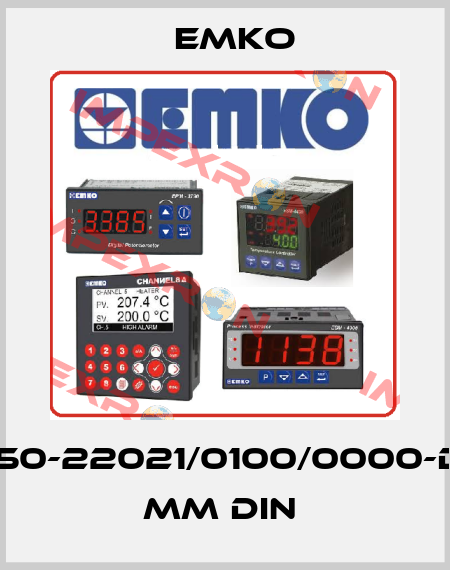 ESM-7750-22021/0100/0000-D:72x72 mm DIN  EMKO