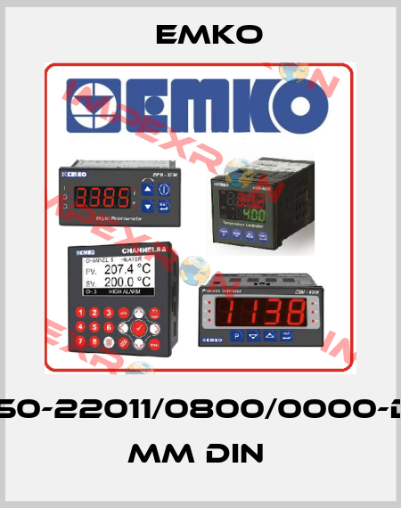 ESM-7750-22011/0800/0000-D:72x72 mm DIN  EMKO
