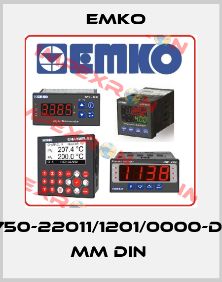 ESM-7750-22011/1201/0000-D:72x72 mm DIN  EMKO