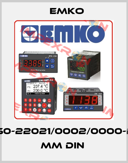ESM-7750-22021/0002/0000-D:72x72 mm DIN  EMKO