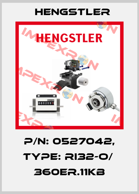 p/n: 0527042, Type: RI32-O/  360ER.11KB Hengstler