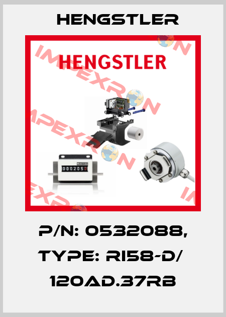p/n: 0532088, Type: RI58-D/  120AD.37RB Hengstler