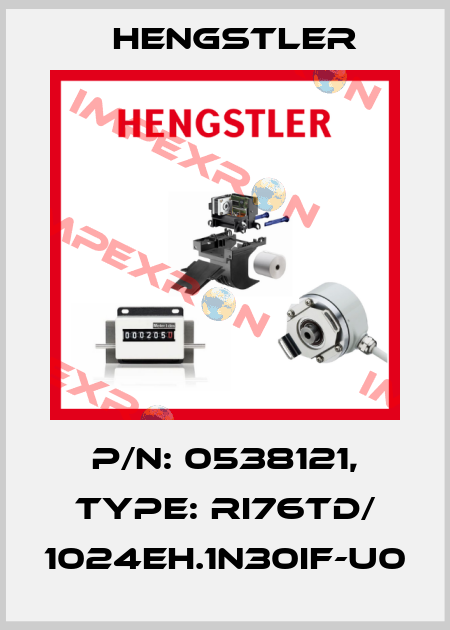 p/n: 0538121, Type: RI76TD/ 1024EH.1N30IF-U0 Hengstler