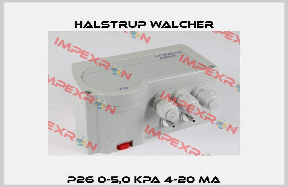 P26 0-5,0 kPa 4-20 mA Halstrup Walcher