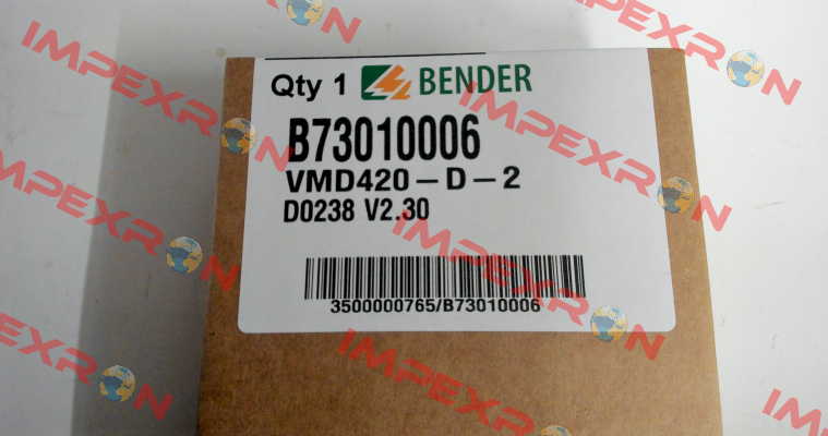 B73010006 / VMD420-D-2 Bender