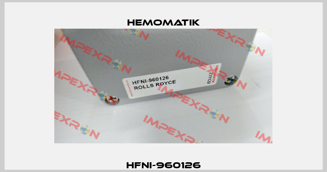HFNI-960126 Hemomatik