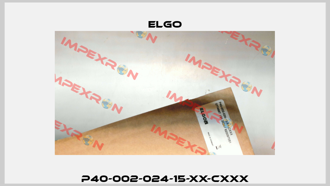 P40-002-024-15-XX-CXXX Elgo