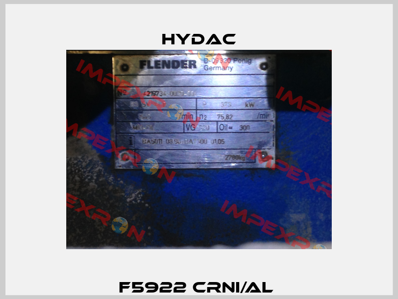 F5922 CRNI/AL  Hydac