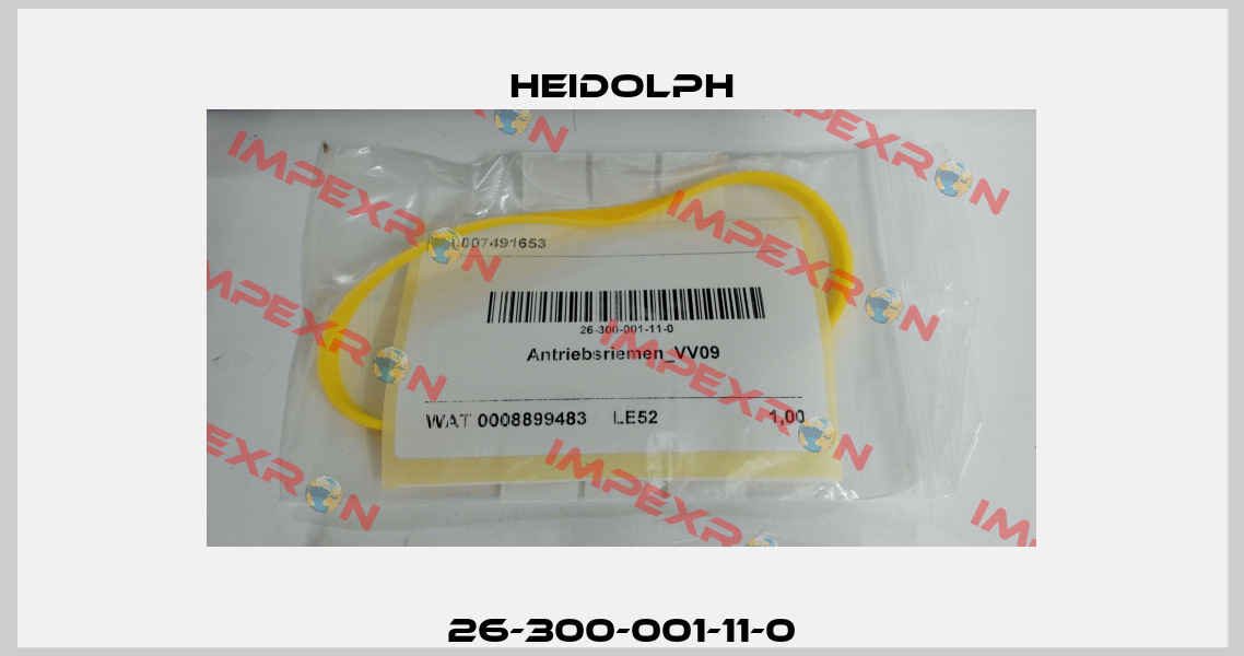 26-300-001-11-0 Heidolph